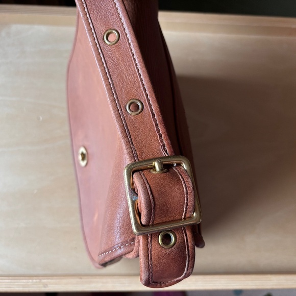 Authentic Vintage Coach 1970s Stewardess bag Made in USA - Picture 14 of 15